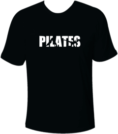 Camiseta Escrito Pilates Modelo 1 na internet