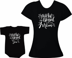 Camisetas Tal mãe tal filho - Grateful and Blessed - Son - comprar online