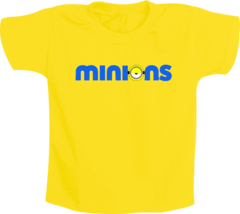 Camiseta Infantil Minions na internet