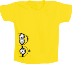 Camiseta Infantil Minions Lateral