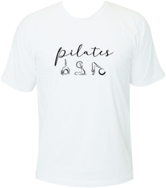 Camiseta Escrito Pilates Modelo 4