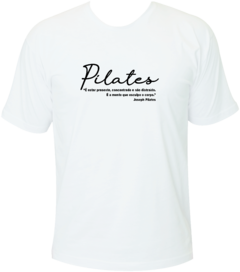 Camiseta Frase Pilates Modelo 1