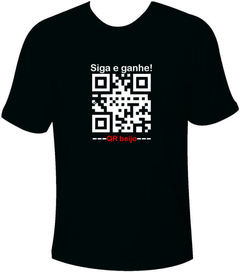 Camiseta Carnaval QR Beijo