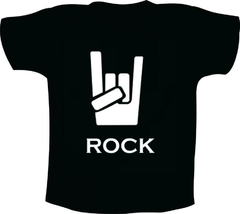 Camiseta Infantil Rock