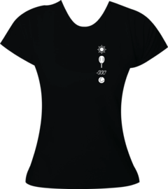Camiseta Beach Tennis - Símbolos Vertical Modelo 2 - comprar online