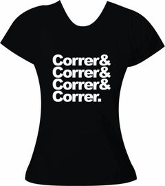 Camiseta Corrida Correr& Correr& Correr& Correr - Moricato