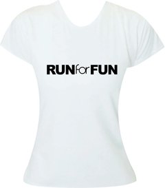 T-Shirt Feminina Corrida Run for fun