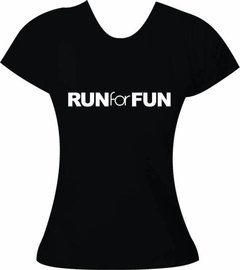 T-Shirt Feminina Corrida Run for fun - comprar online