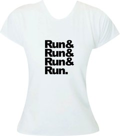 Camiseta Corrida Run& Run& Run& Run - Moricato