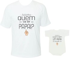 camisetas tal pai tal filho anunciar gravidez