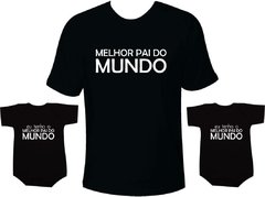 Camisetas Tal pai tal filho Gêmeos Melhor pai do mundo