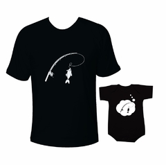 Camisetas Tal pai tal filho Pesca / Sonhando com pesca