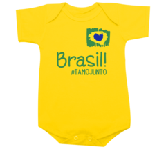 Body Bebê Brasil Tamo Junto