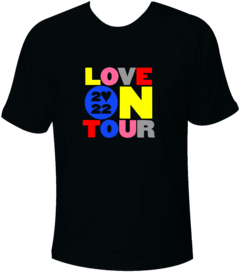 Camiseta Love on Tour