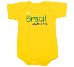 Body Bebê Vai Brasil Tamo Junto