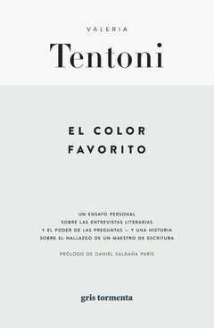 El color favorito, Valeria Tentoni