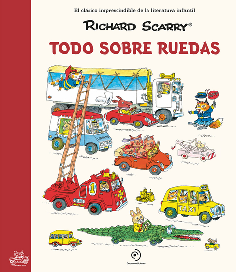 Todo sobre ruedas, Richard Scarry