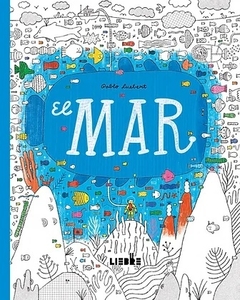 El mar - Libro coloreable, Pablo Luebert