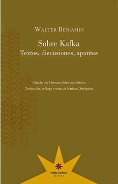 Sobre Kafka, Walter Benjamin