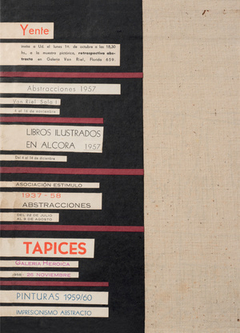carpeta de exposiciones 1935 - 1960, yente (eugenia crenovich) - comprar online
