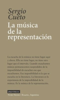 la música de la representación, sergio cueto