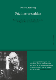 páginas escogidas, peter altenberg