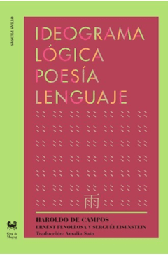 Ideograma, lógica, poesía y lenguaje, Haroldo de Campos, Serguei Eisenstein, Ernest Fenollosa