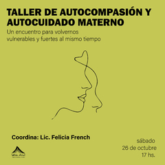 Taller de autocompasión y autocuidado materno