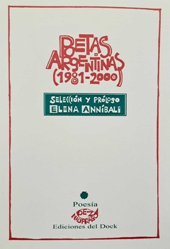 poetas argentinas, 1981-2000, selección elena anníbali