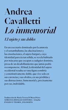 Lo inmemorial, Andrea Cavalletti