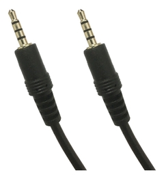 CABLE AUXILIAR 3.5 AUDIO Y MIC 3 ANILLOS 1.8MTS