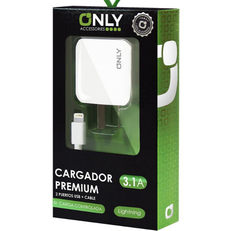 CARGADOR PREMIUM ONLY IPHONE 3.1A + 2USB