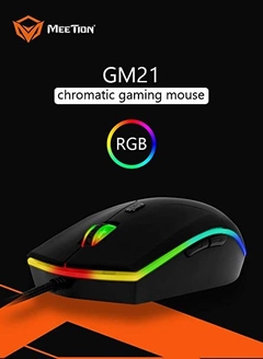 MOUSE MEETION RETROILUMINADO POLYCHROME - comprar online