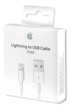 CABLE ORIGINAL IPHONE LIGHTNING TO USB CABLE (1m)
