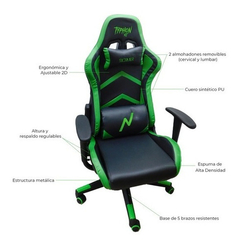 SILLA GAMER NOGANET TYPHON KT - tienda online