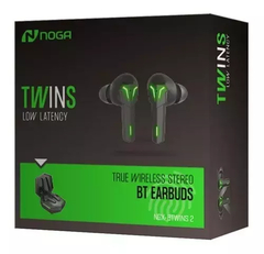 AURICULAR NOGA TWINS NGX-BTTWINS 2 NEGRO