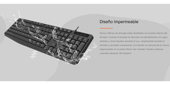 TECLADO MEETION K200 USB - comprar online