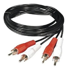 CABLE RCA 2 COLORES 1.2M ONE FOR ALL - comprar online