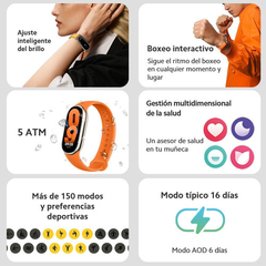 XIAOMI MI BAND 8 en internet