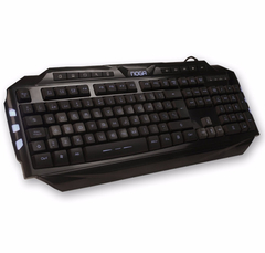 TECLADO RETROILUMINADO GAMER NOGA NKB-710