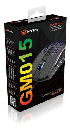 MOUSE GAMING MEETION GM015 - TECNOPLAY