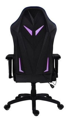 SILLA GAMER MAKKAX NEGRA NOIR - comprar online