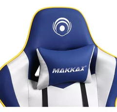 SILLA GAMER MAKKAX NAVY BLUE YELLOW EDGE AL-1C en internet