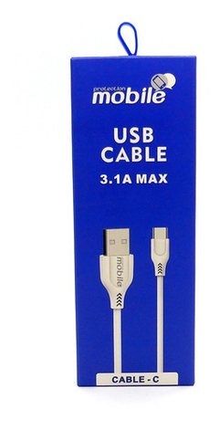 CABLE MOBILE USB TIPO C 3.1 A MAX - comprar online
