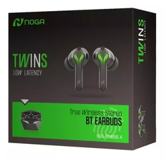 AURICULAR NOGA TWINS NGX-BTWINS 4 NEGRO