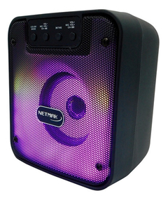 PARLANTE NETMAK NM-FLAMA BT KARAOKE C/PANEL LED - comprar online