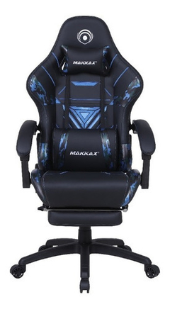 SILLA MAKKAX GAMER DIGITAL BLUE CAMO FORTNITE - comprar online