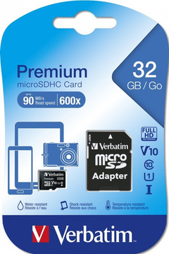 TARJETA MICRO SD VERBATIM 32GB