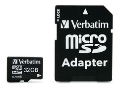 TARJETA MICRO SD VERBATIM 32GB - comprar online