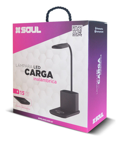 LAMPARA LED CON CARGA INALAMBRICA SOUL 15W en internet